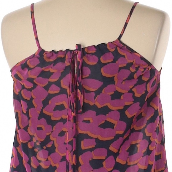 MM Couture by Miss Me Sheer Leopard Animal Print Tank Top - Picture 6 of 11